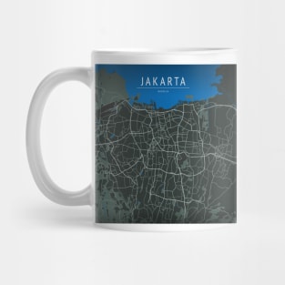 JAKARTA MAP Mug